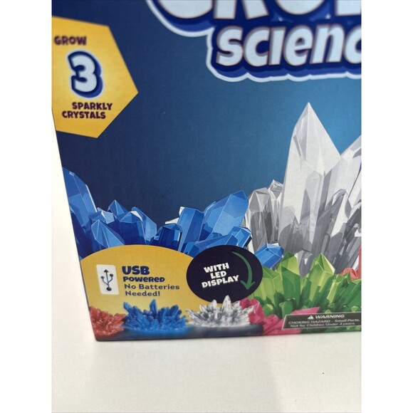 Dan&Darci‎ Light up Crystal Growing Science Kit W/LED Display USB Powered - Picture 7 of 10